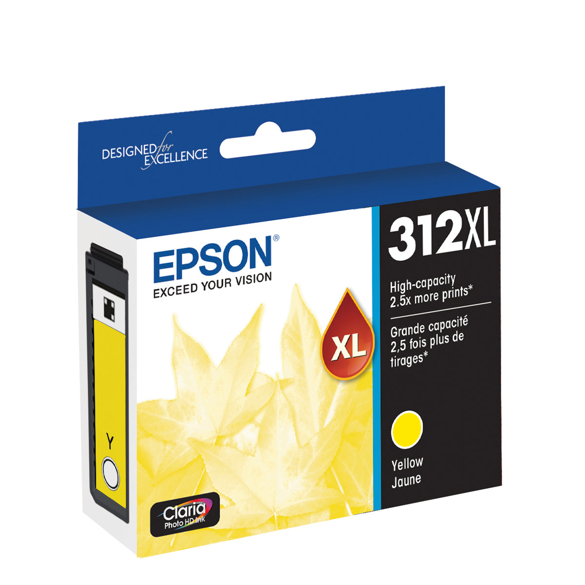 Epson T312XL420 Yellow Ink Cartridge for XP-8500 & XP-15000 (312XL)