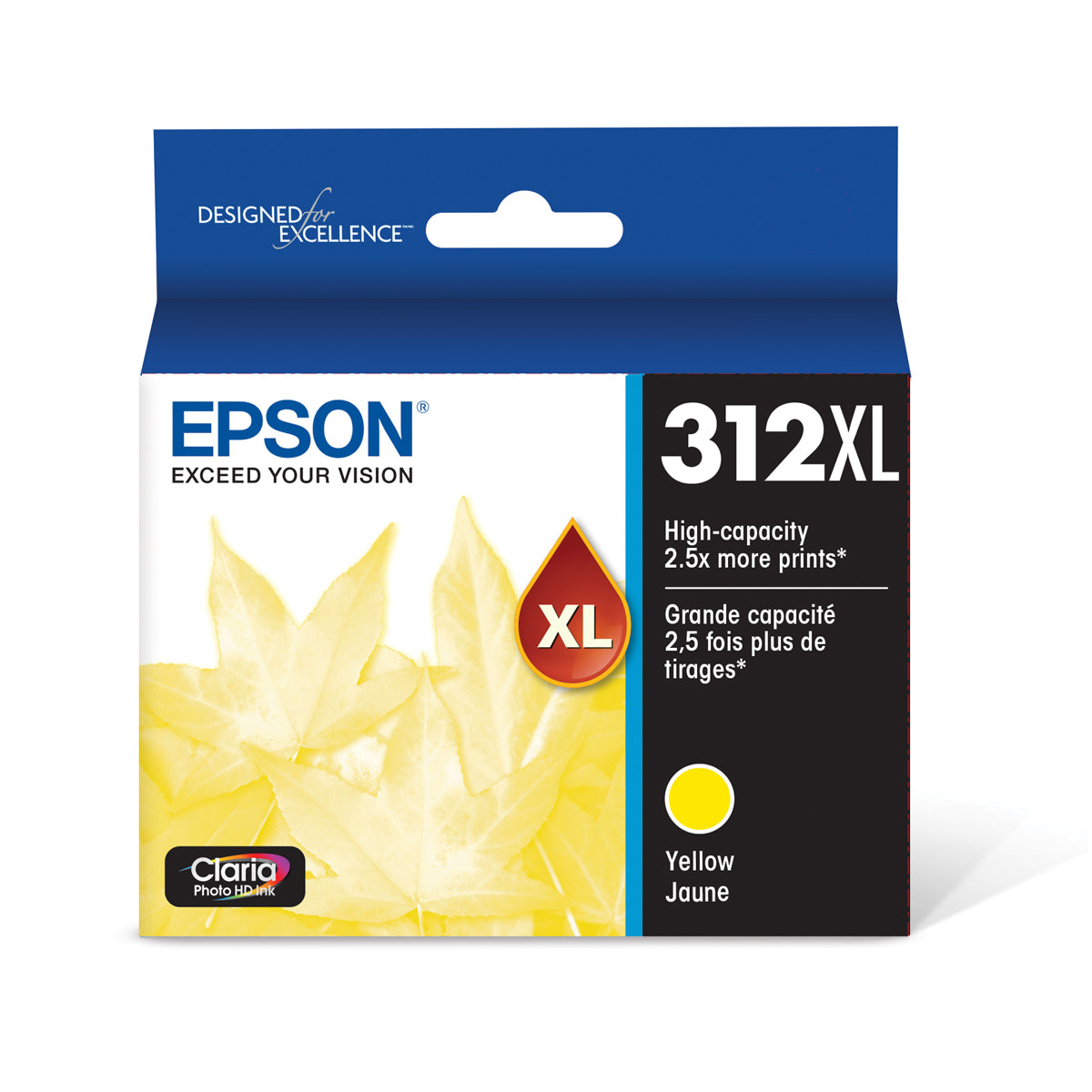 Epson T312XL420 Yellow Ink Cartridge for XP-8500 & XP-15000 (312XL)