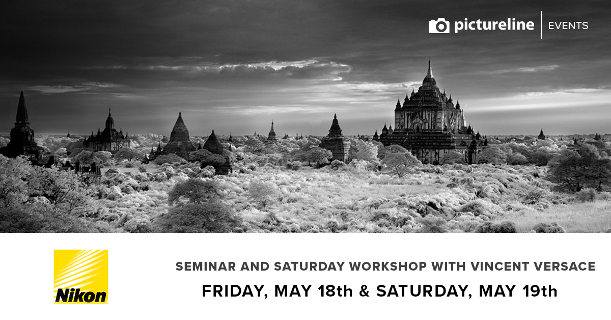 Seminar and Saturday Workshop with Vincent Versace (May 18th & 19th, Friday & Saturday)