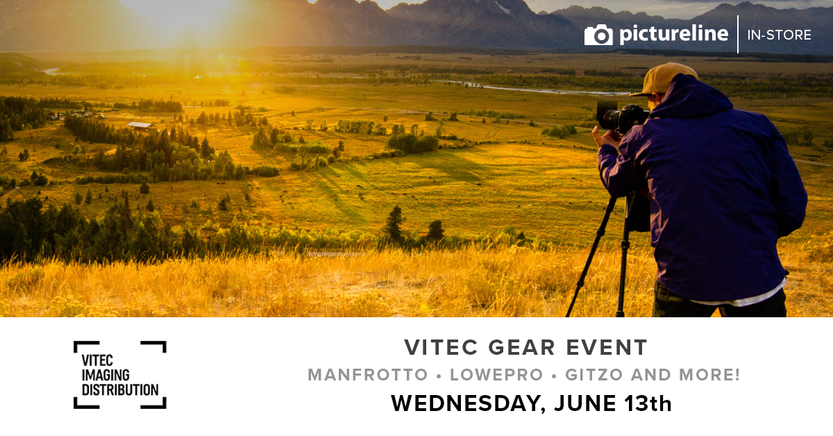 Vitec Gear Event with Robert Moody (June 13th, Wednesday)