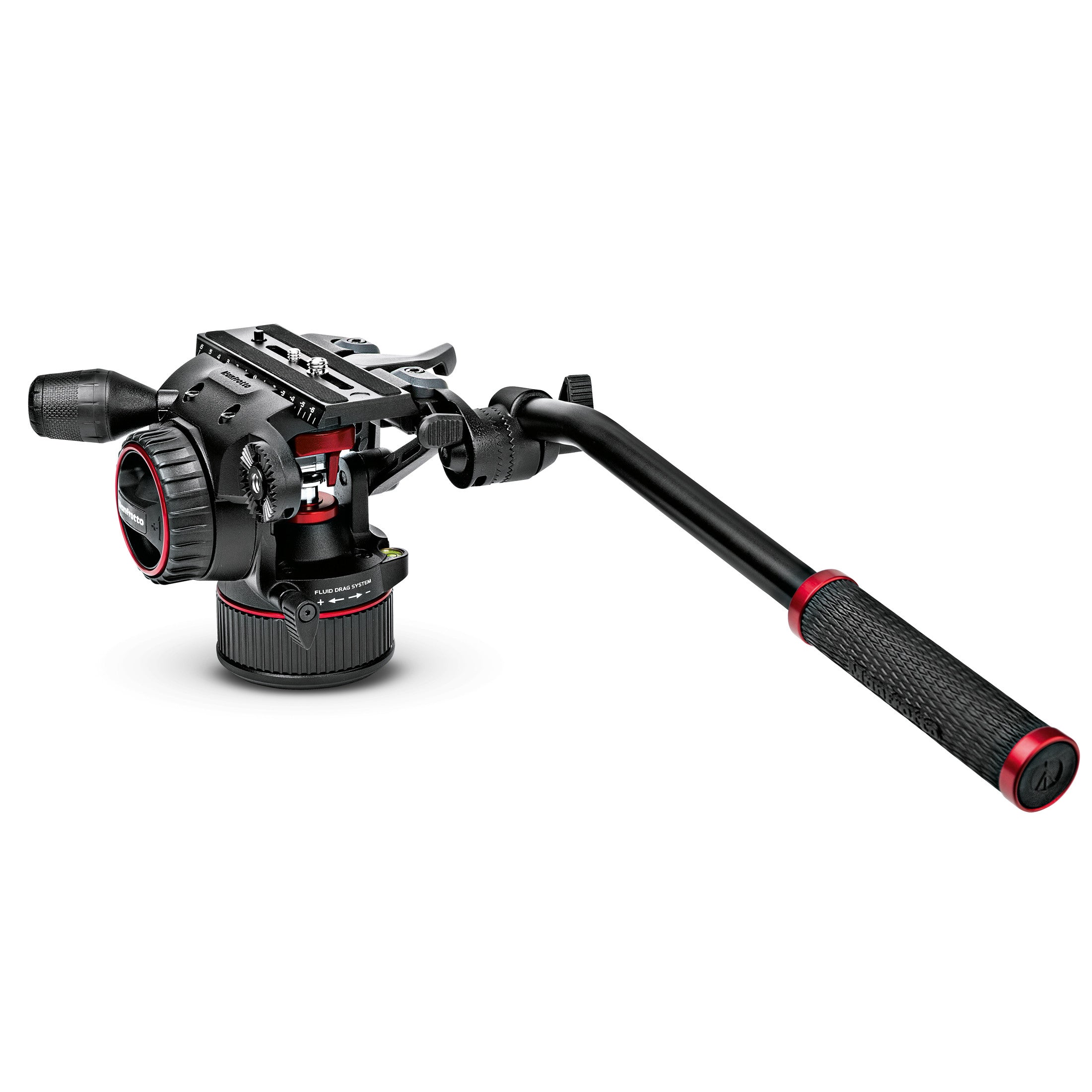 Manfrotto MVKN8TWINMUS Video Kit with Nitrotech N8 Head & 546B Twin Leg with Mid-Level Spreader Tripod