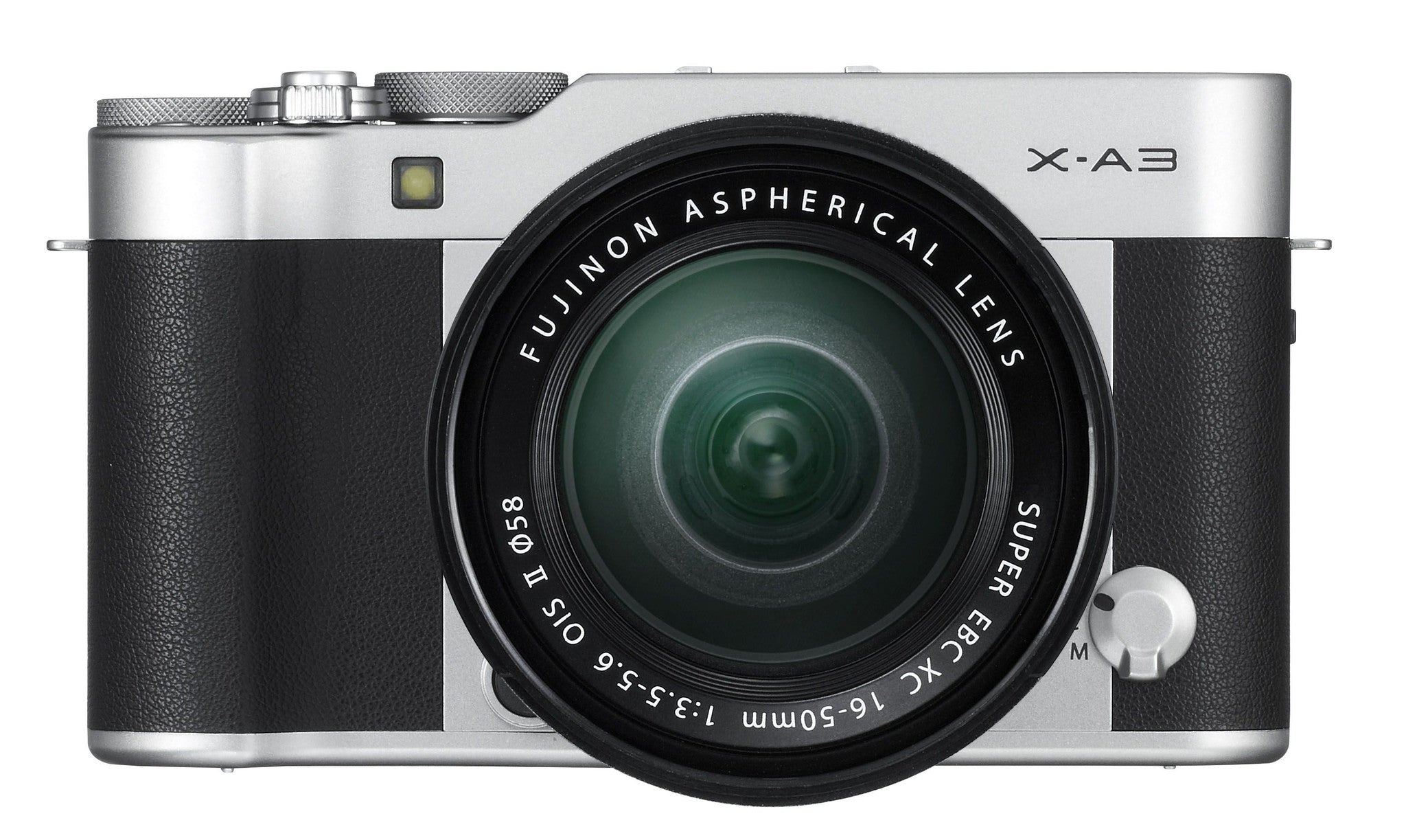 Fujifilm X-A3 Silver Digital Camera with XC 16-50mm f3.5-5.6 Lens, camera mirrorless cameras, Fujifilm - Pictureline  - 1