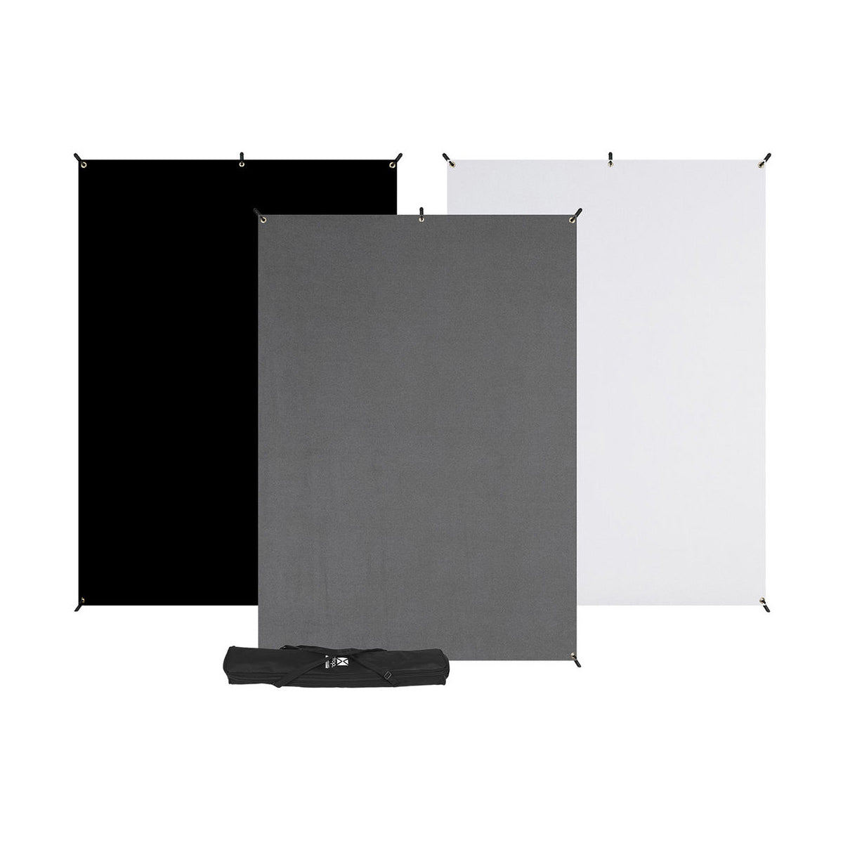 Westcott X-Drop 3-Pack Backdrop Kit (5’x7’)