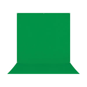 Westcott X-Drop Pro Wrinkle-Resistant Backdrop - Chroma-Key Green Screen Sweep (8' x 13')