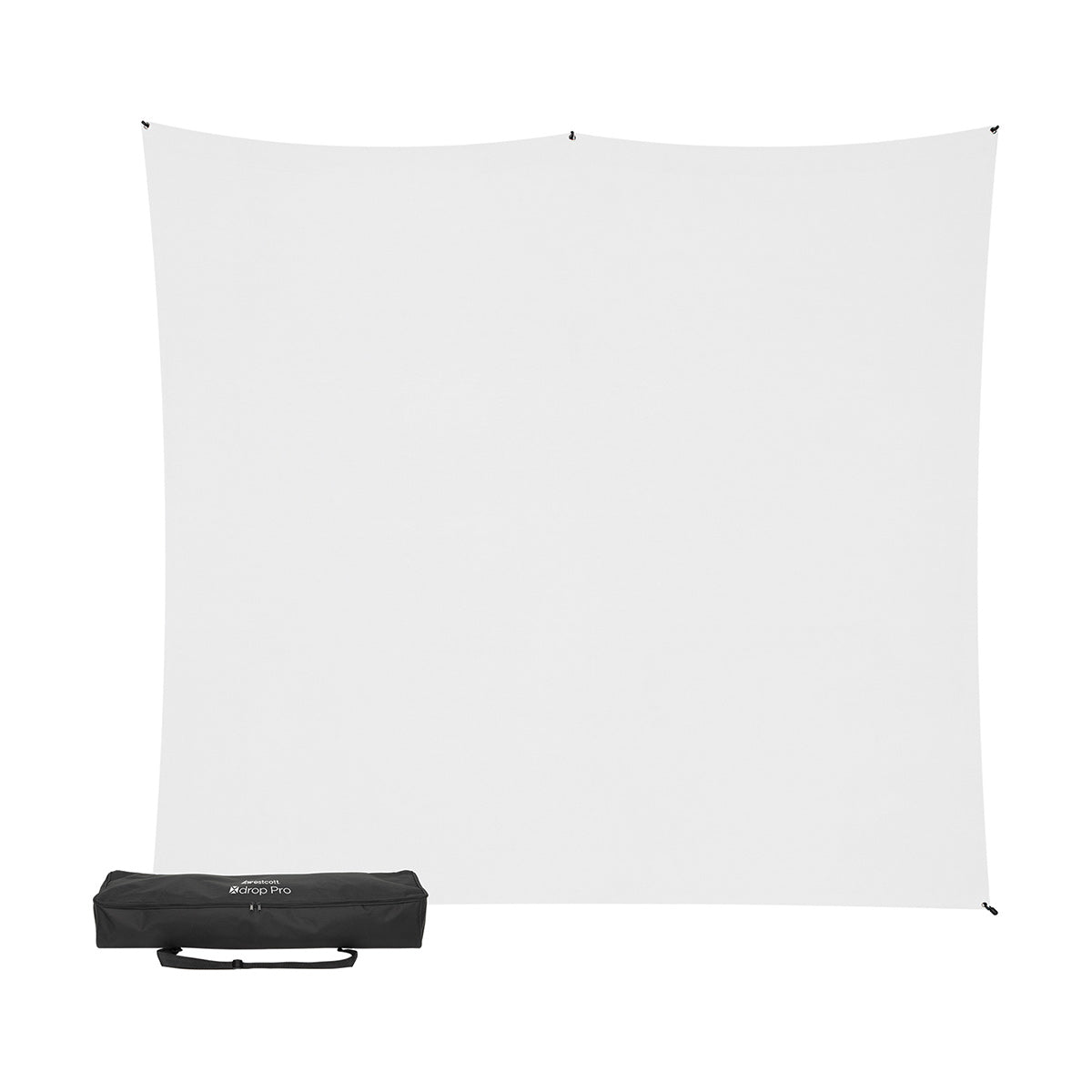 Westcott X-Drop Pro Wrinkle-Resistant Backdrop Kit - High-Key White (8' x 8')