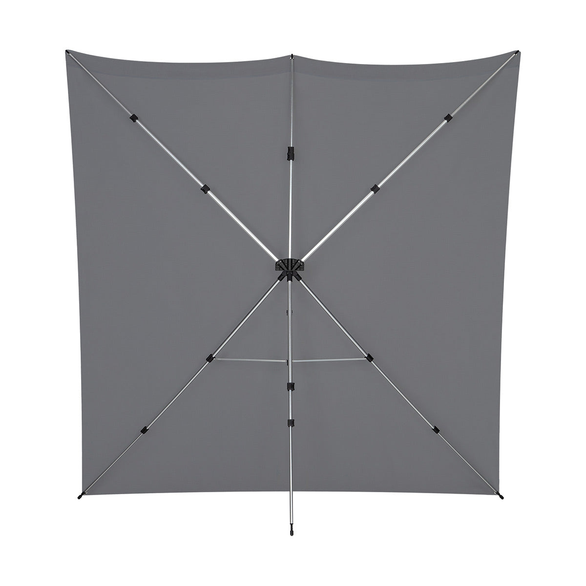 Westcott X-Drop Pro Wrinkle-Resistant Backdrop Kit - Neutral Gray (8' x 8')