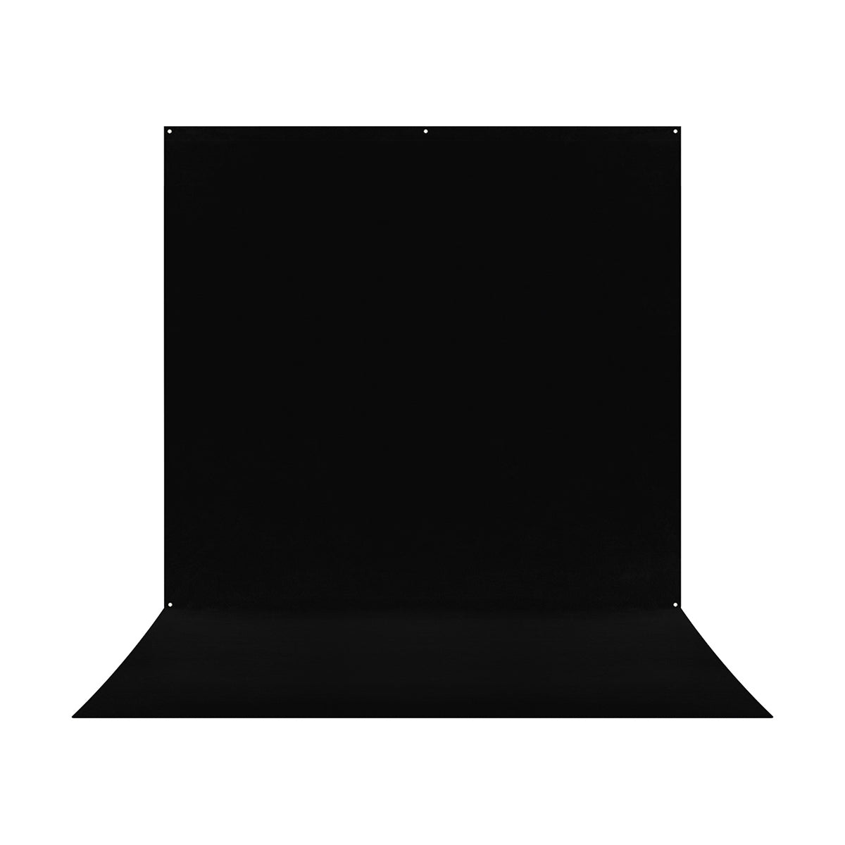 Westcott X-Drop Pro Wrinkle-Resistant Backdrop - Rich Black Sweep (8' x 13')