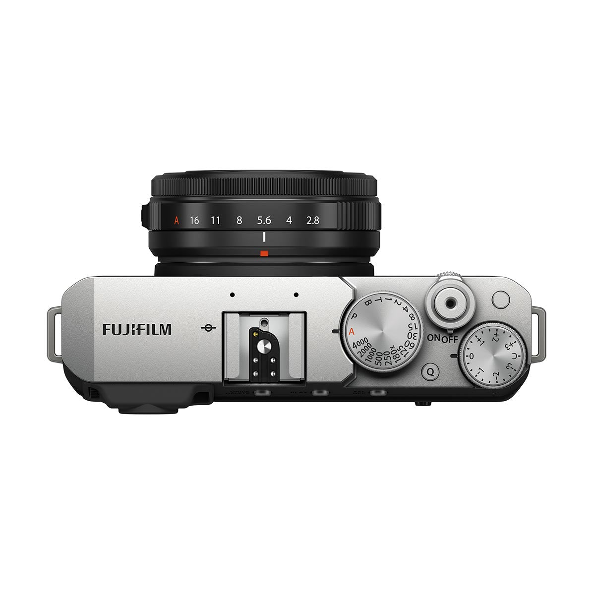 Fujifilm X-E4 Digital Camera with XF 27mm f/2.8 R WR Lens Kit (Silver)