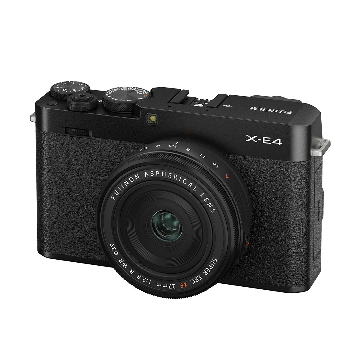 Fujifilm X-E4 Digital Camera with XF 27mm f/2.8 R WR Lens Kit (Black)