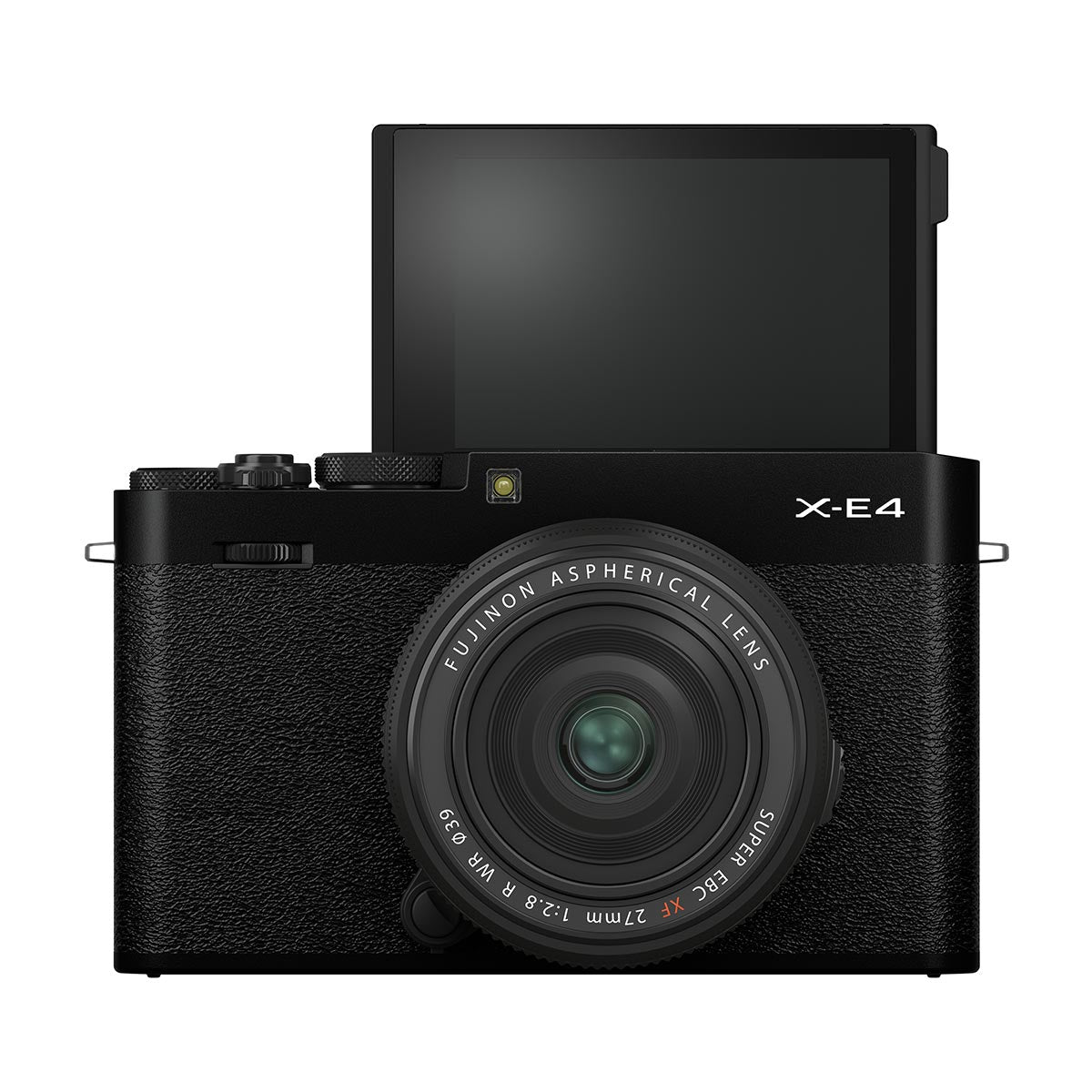 Fujifilm X-E4 Digital Camera with XF 27mm f/2.8 R WR Lens Kit (Black)