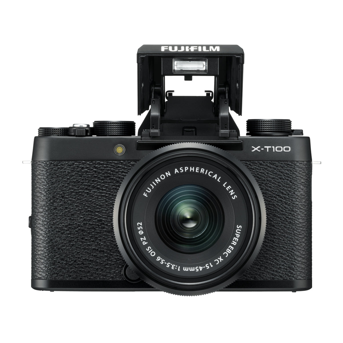 Fujifilm X-T100 Body with XC 15-45mm OIS PZ Lens Kit (Black)