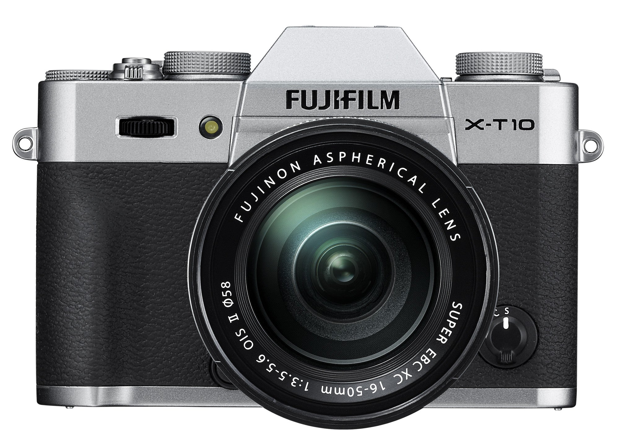 Fujifilm X-T10 Kit w/XC 16-50mm & XC 50-230mm Lens (Silver), discontinued, Fujifilm - Pictureline  - 1