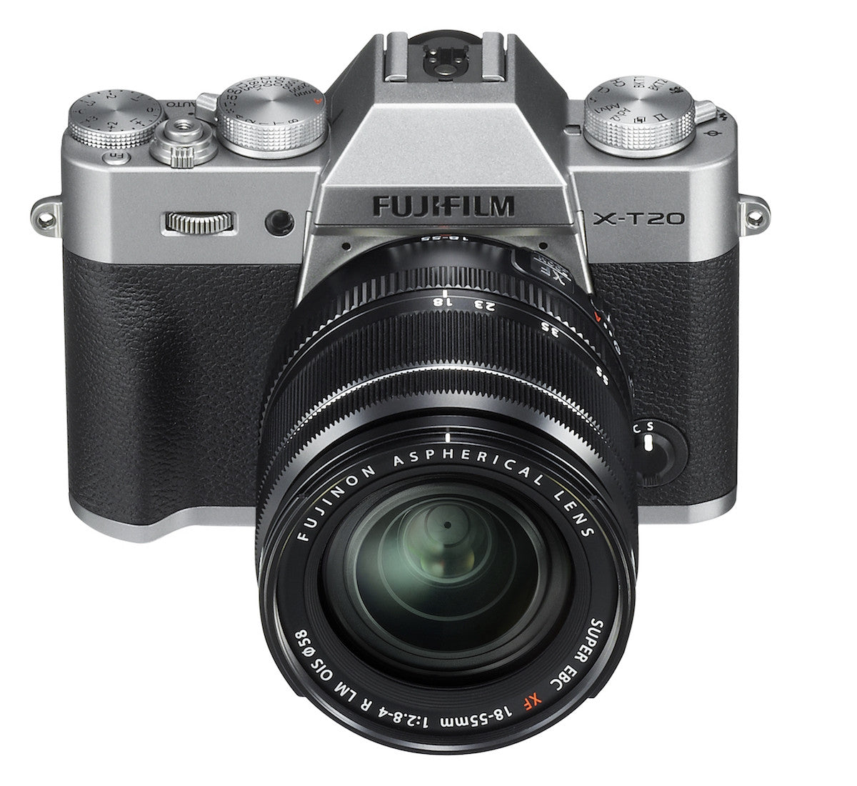 Fujifilm X-T20 Body with XF 18-55mm Lens Kit (Silver), camera mirrorless cameras, Fujifilm - Pictureline  - 1