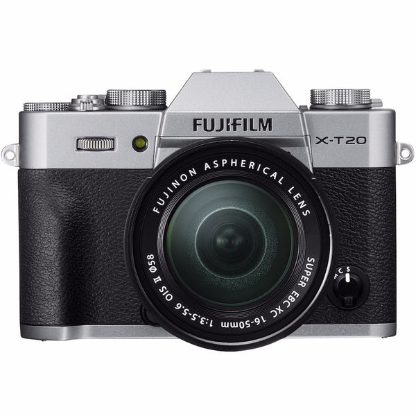 X-T20_Silver_Front_XC16-