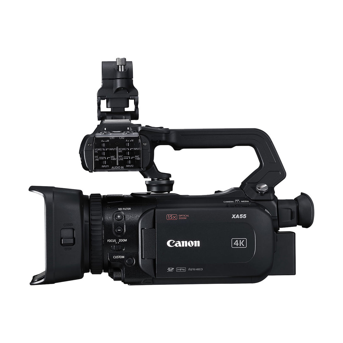 Canon XA55 Professional UHD 4K Camcorder