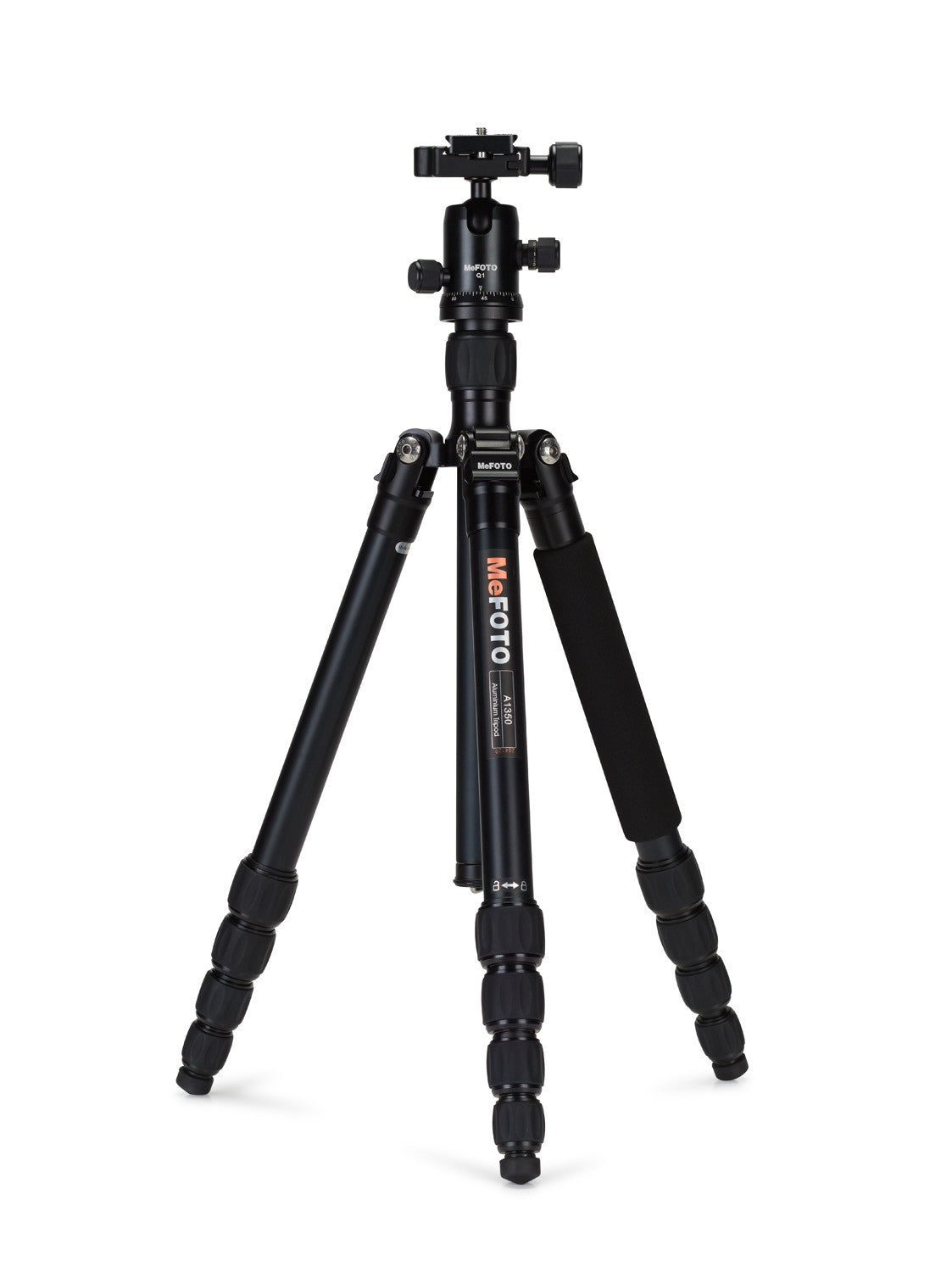 MeFOTO RoadTrip Travel Tripod Kit (Black), tripods travel & compact, MeFOTO - Pictureline  - 1