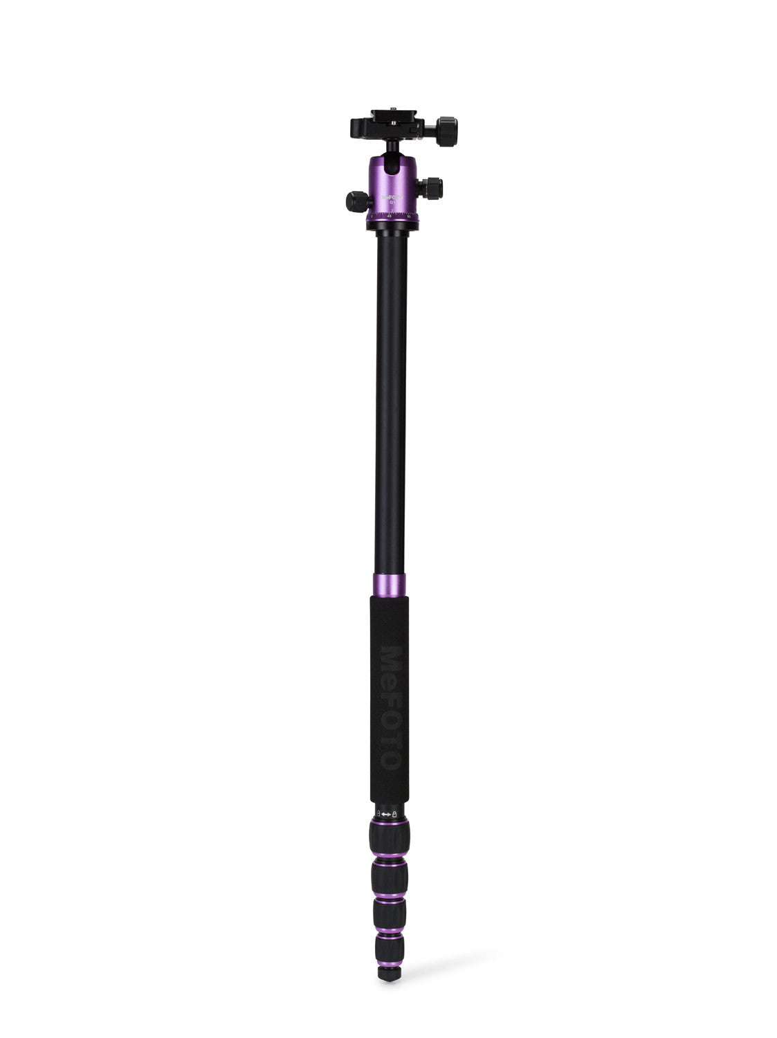 MeFOTO RoadTrip Travel Tripod Kit (Purple), tripods travel & compact, MeFOTO - Pictureline  - 3