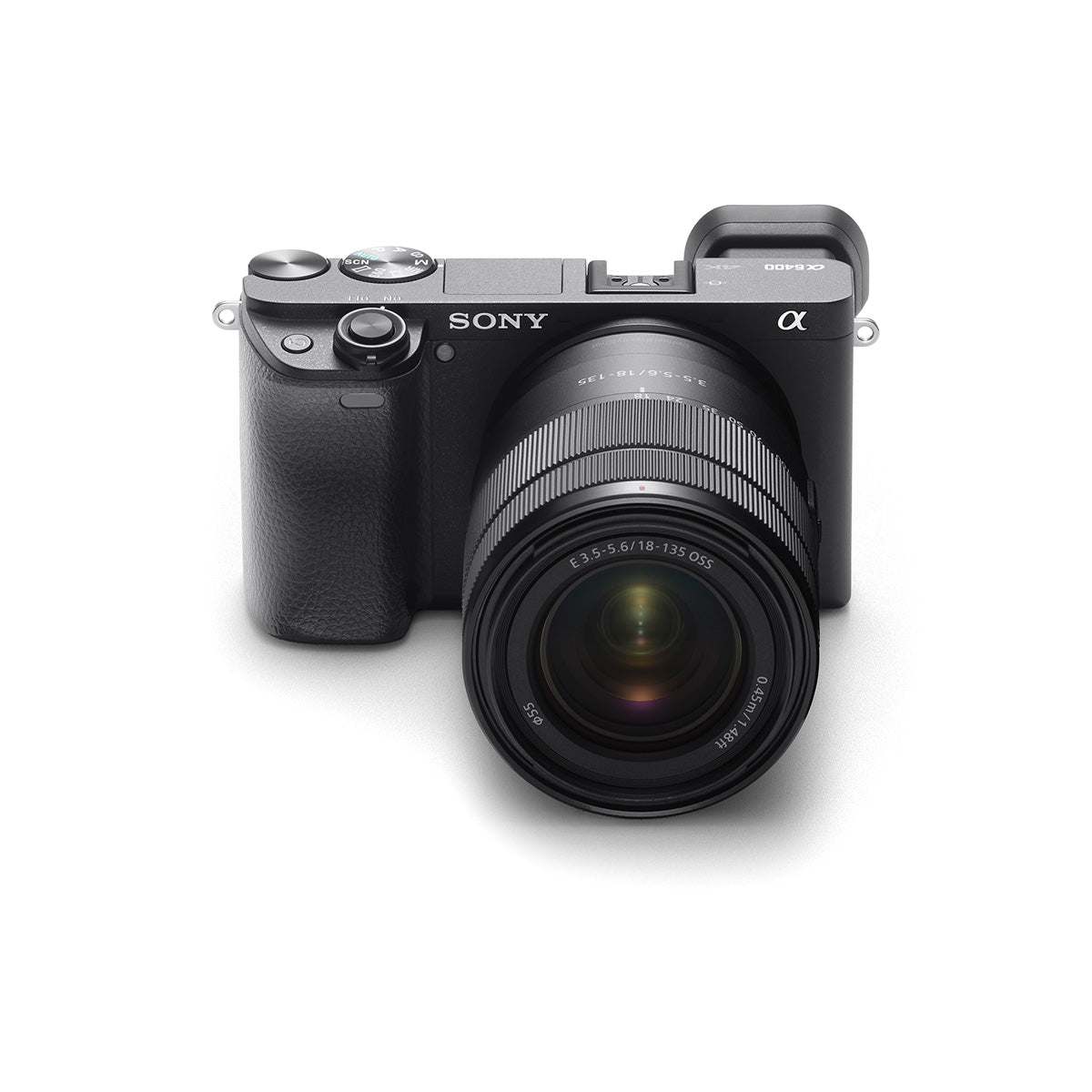 Sony Alpha a6400 Mirrorless Digital Camera with E-Mount 18-135mm Lens (Black)