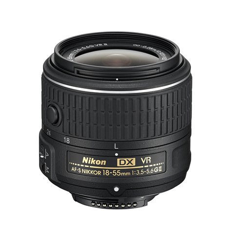 Nikon 18-55mm f/3.5-5.6 AF-S DX VR II Nikkor Lens, discontinued, Nikon - Pictureline 
