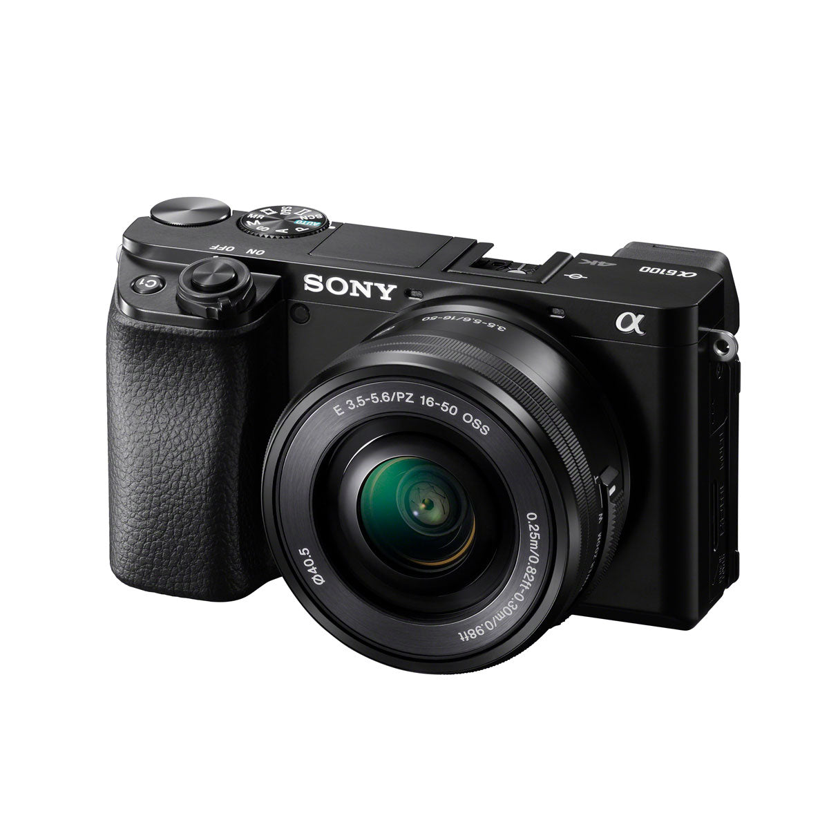 Sony Alpha a6100 Mirrorless Digital Camera with E-Mount 16-50mm & 55-210mm Lenses