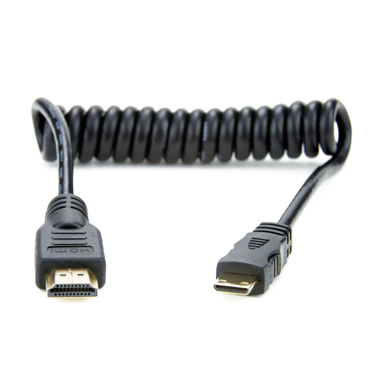 Atomos HDMI to Mini HDMI Coiled Cable (11.8-17.7”)