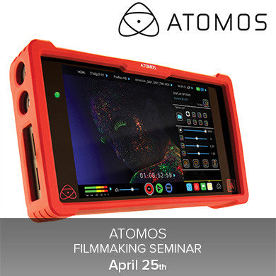 Atomos Filmmaking Seminar (April 25th), events - past, Pictureline - Pictureline 
