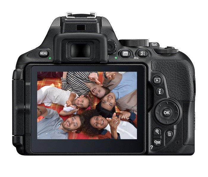 Nikon D5600 DX Digital SLR Camera w/ 18-55mm DX VR II Lens Black