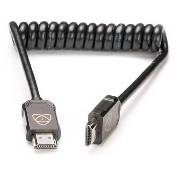 Atomos Coiled HDMI Full to HDMI Full Cable (40-80cm)