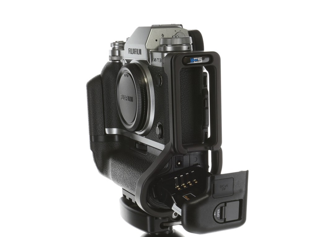 Kirk L-Bracket for Fujifilm X-T3 with VG-XT3 Battery Grip