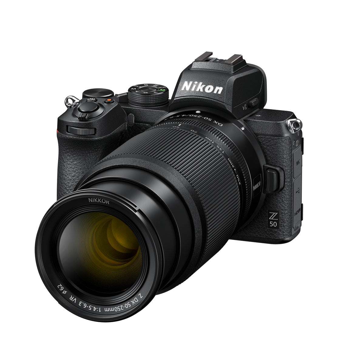 Nikon Z50 Mirrorless Digital Camera with 16-50mm & 50-250mm Lens