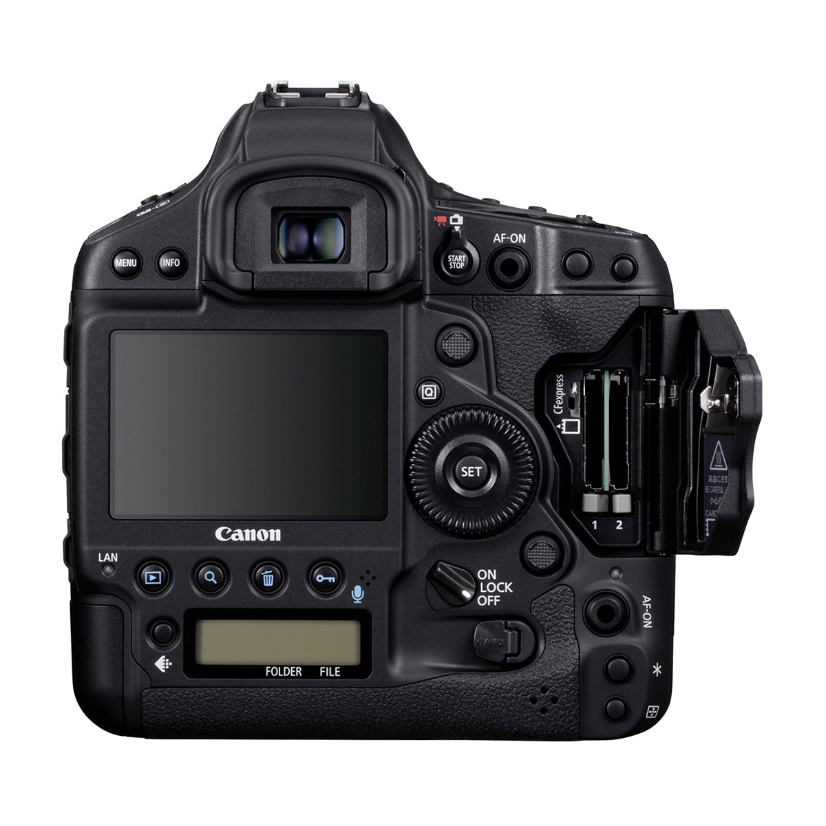 Canon EOS-1DX Mark III Digital Camera Body CFexpress Card & Reader Bundle Kit