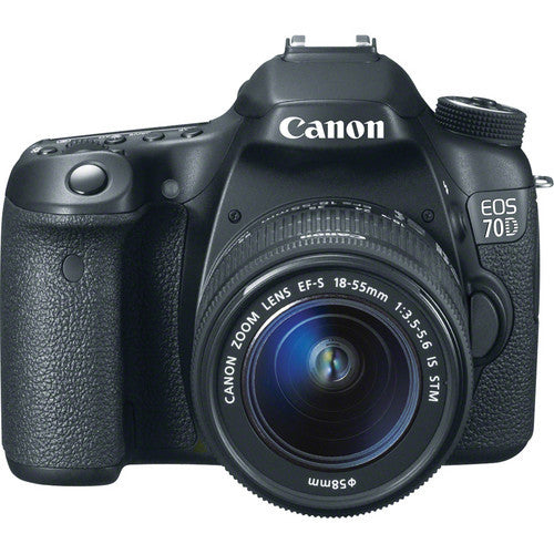 Canon EOS 70D DSLR Camera with 18-55mm STM f/3.5-5.6 Lens, discontinued, Canon - Pictureline  - 1
