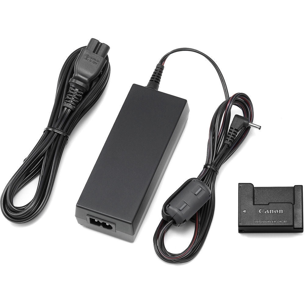 Canon ACK-DC80 AC Adapter Kit, camera batteries & chargers, Canon - Pictureline 