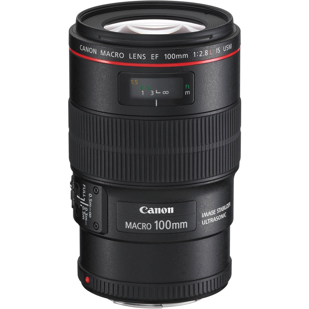 Canon EF 100mm f2.8L Macro IS USM Lens, lenses slr lenses, Canon - Pictureline  - 1