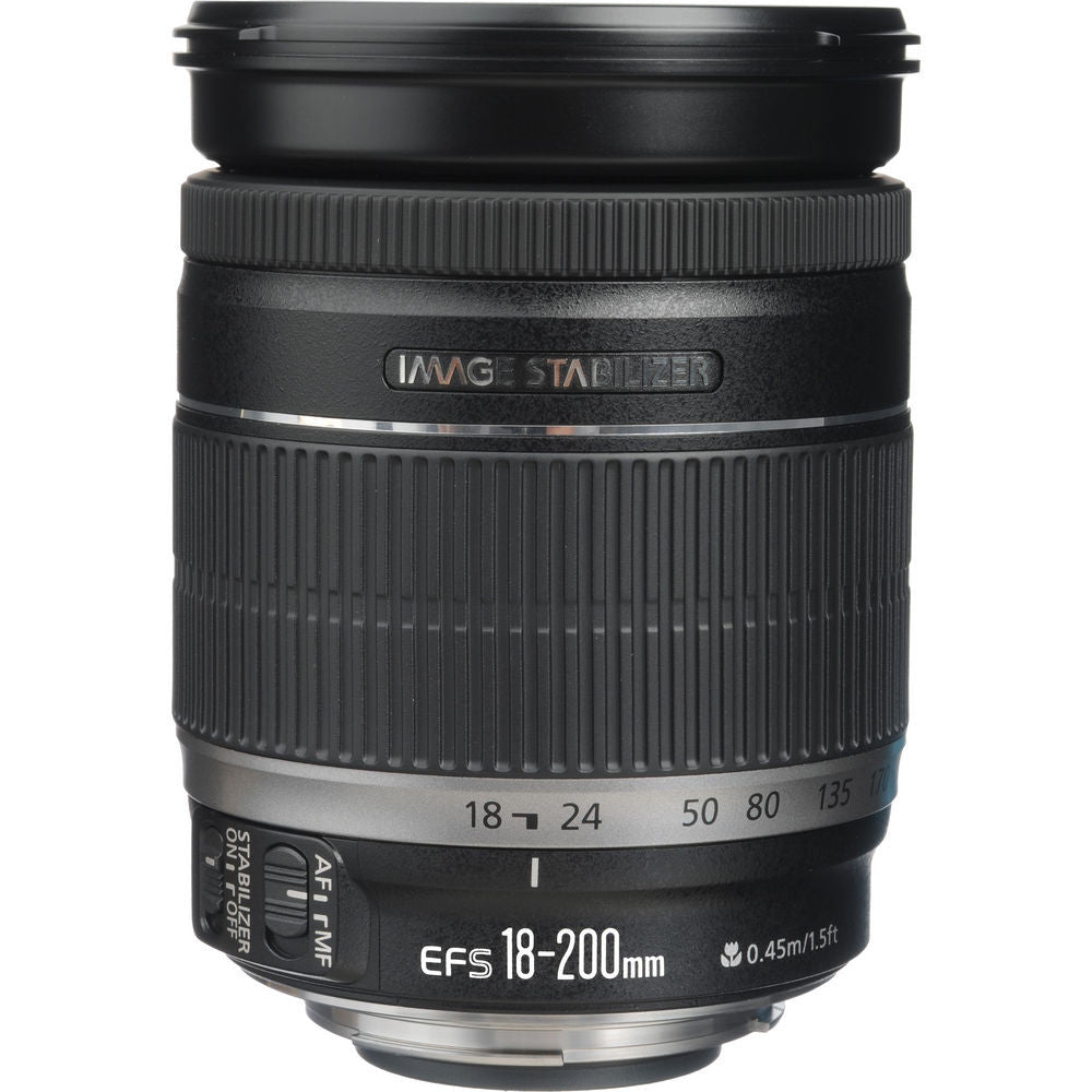 Canon EF-S 18-200mm f3.5-5.6 IS Lens, lenses slr lenses, Canon - Pictureline  - 1