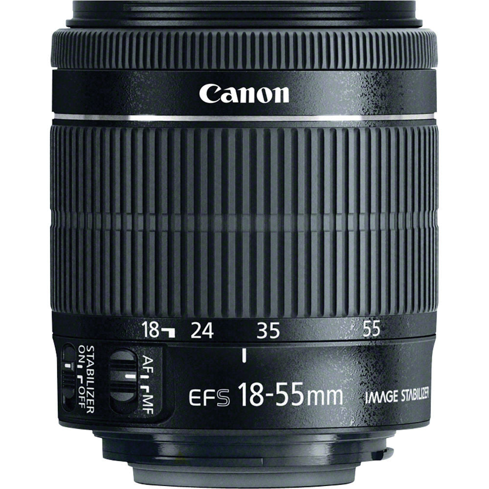 Canon EF-S 18-55mm f3.5-5.6 IS STM Lens, lenses slr lenses, Canon - Pictureline  - 1