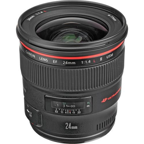 Canon EF 24mm f1.4L II USM Lens, lenses slr lenses, Canon - Pictureline  - 3