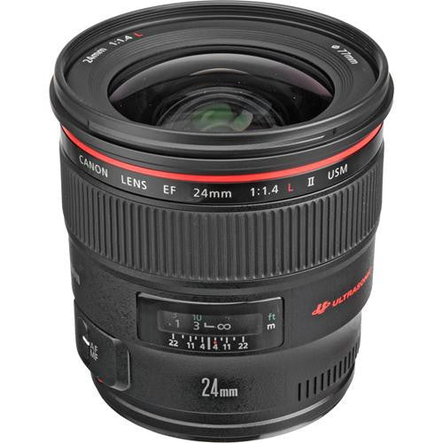Canon EF 24mm f1.4L II USM Lens Canon EF 24mm f1.4L II USM Lens
