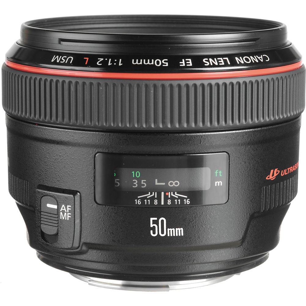 Canon EF 50mm f1.2L USM Lens, lenses slr lenses, Canon - Pictureline  - 1