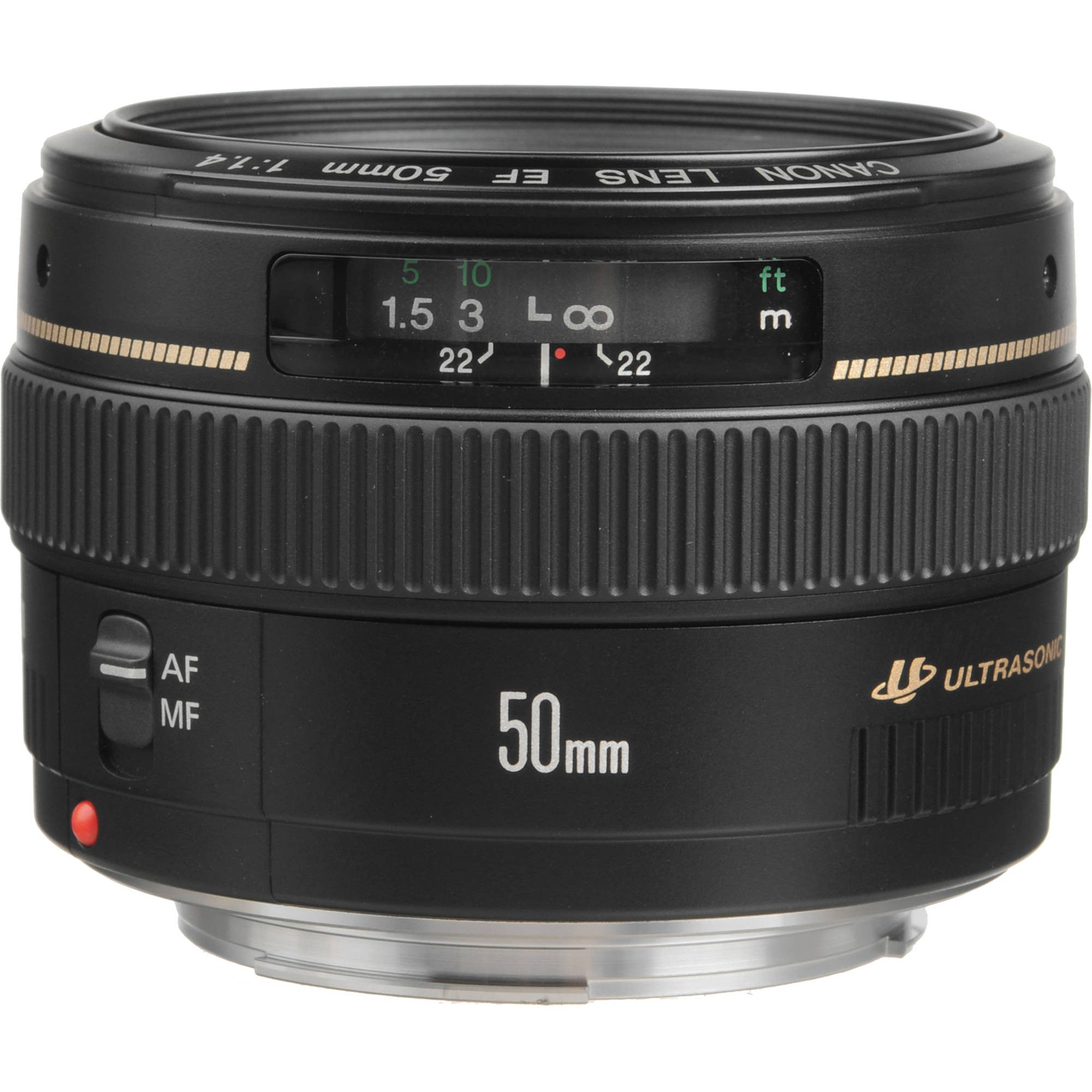 Canon EF 50mm f1.4 USM Lens, lenses slr lenses, Canon - Pictureline  - 1