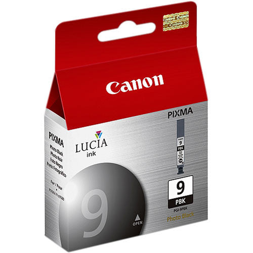 Canon LUCIA PGI-9 Photo Black Ink Tank, printers ink small format, Canon - Pictureline 