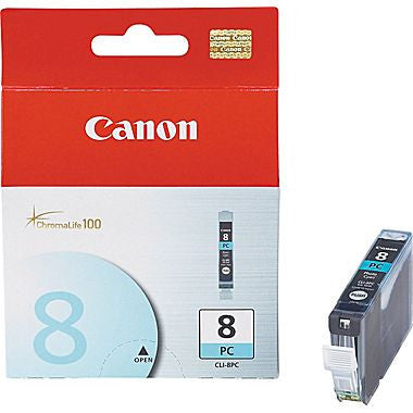 Canon Ink CLI-8PC Photo Cyan, printers ink small format, Canon - Pictureline 
