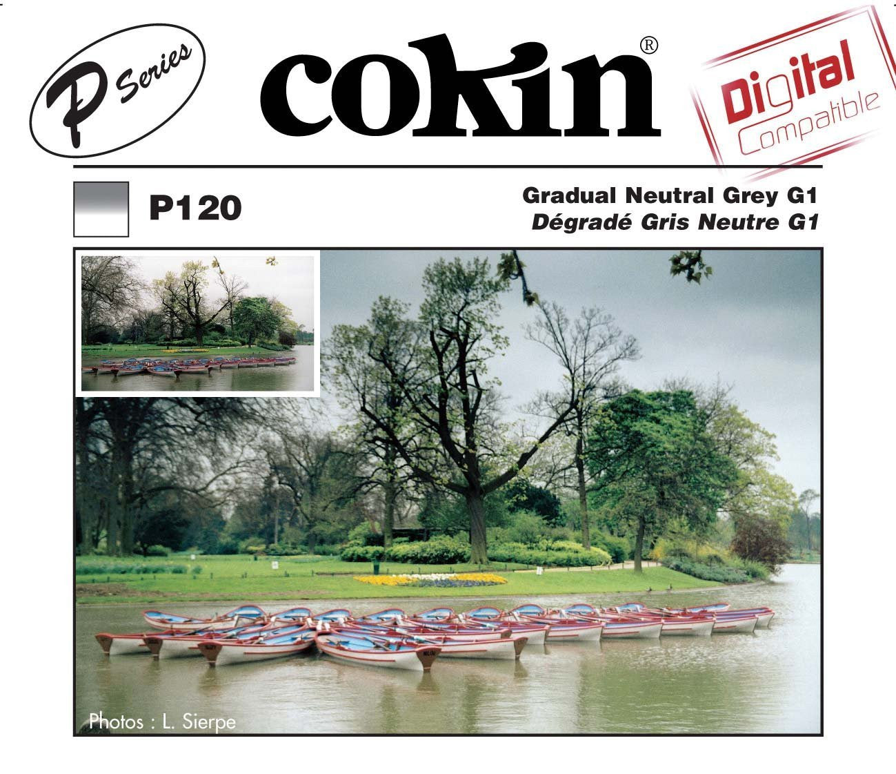 Cokin P-Series Graduated Neutral Density Grey G1 Filter, lenses optics & accessories, Cokin - Pictureline 