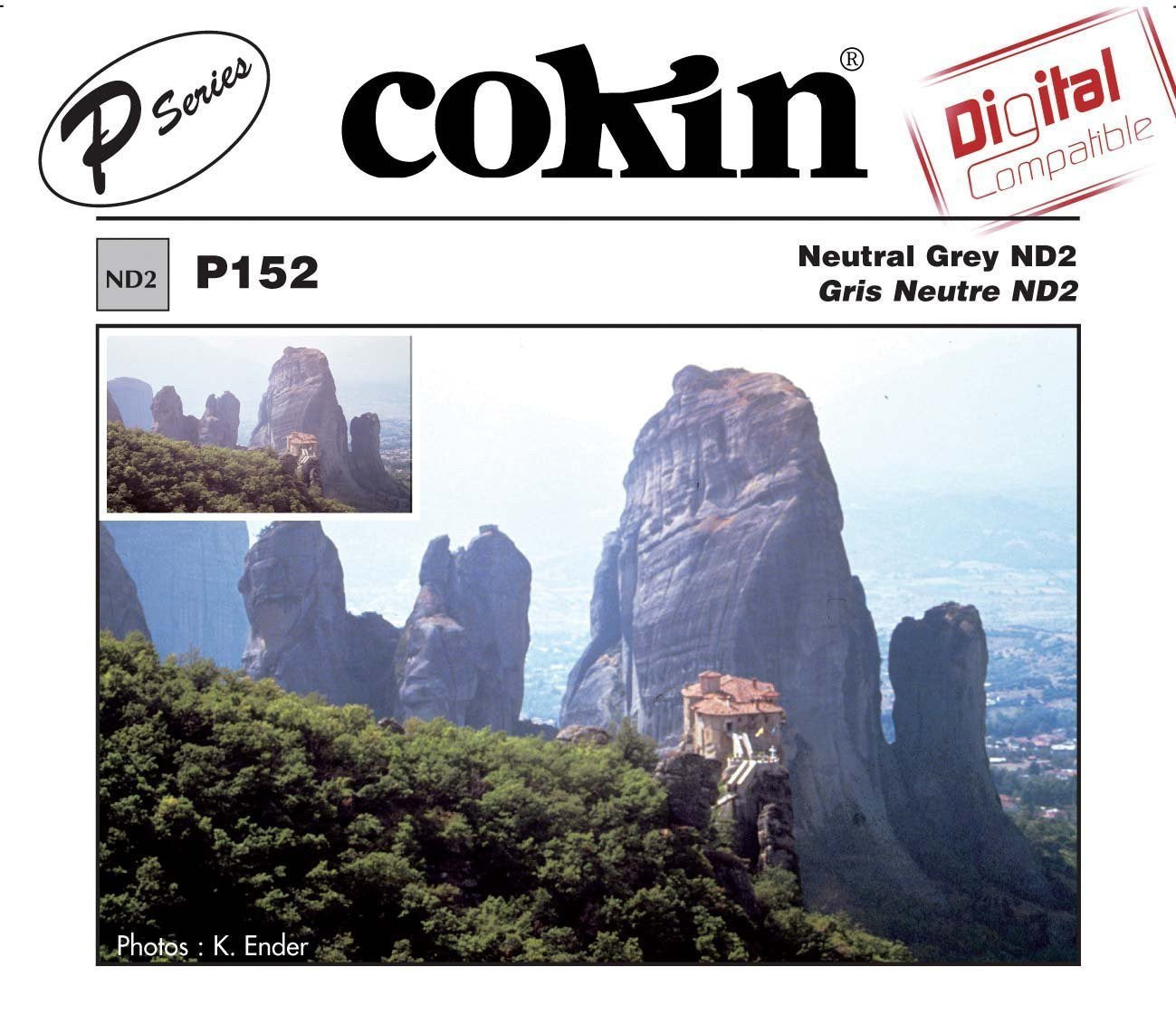 Cokin P Series Gray Netural Density ND2 Filter, lenses optics & accessories, Cokin - Pictureline 