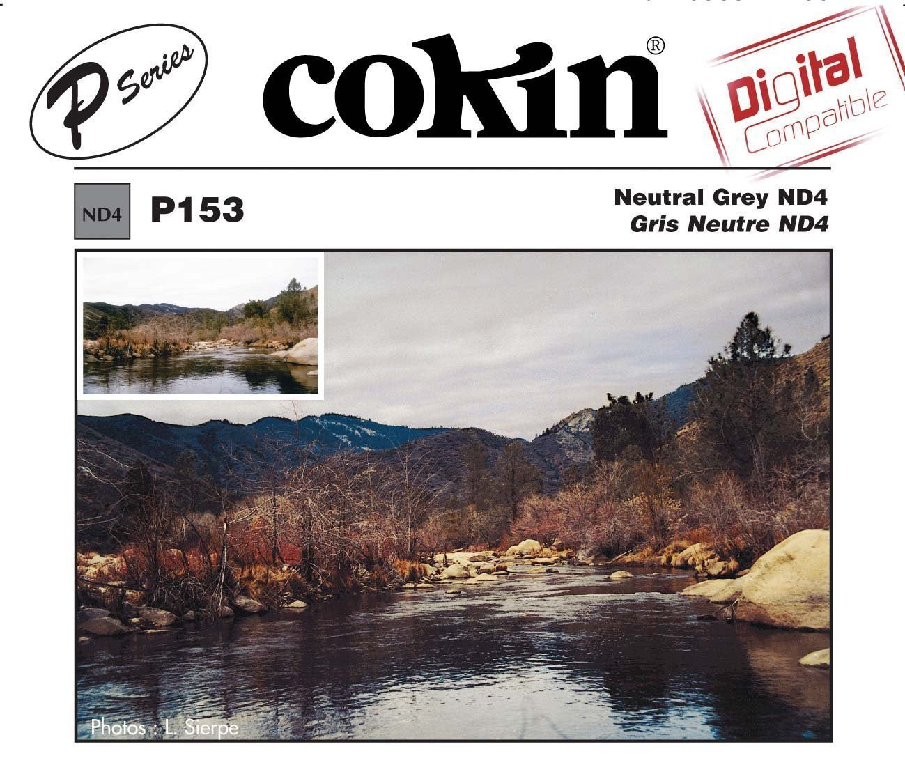 Cokin P Series Gray Neutral Density ND4 Filter, lenses optics & accessories, Cokin - Pictureline 