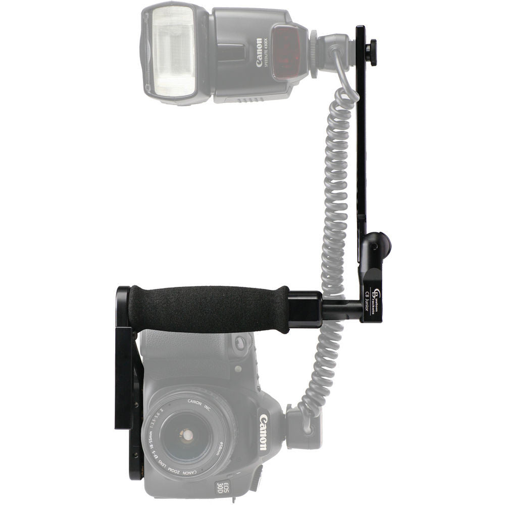 Custom Brackets CB Junior Flash Rotating Bracket Kit, lighting speedlite accessories, Custom Brackets - Pictureline  - 1