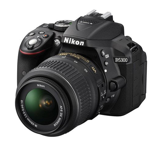 Nikon D5300 DX Digital SLR Camera w/ 18-55mm DX VR II Lens Black, discontinued, Nikon - Pictureline  - 4