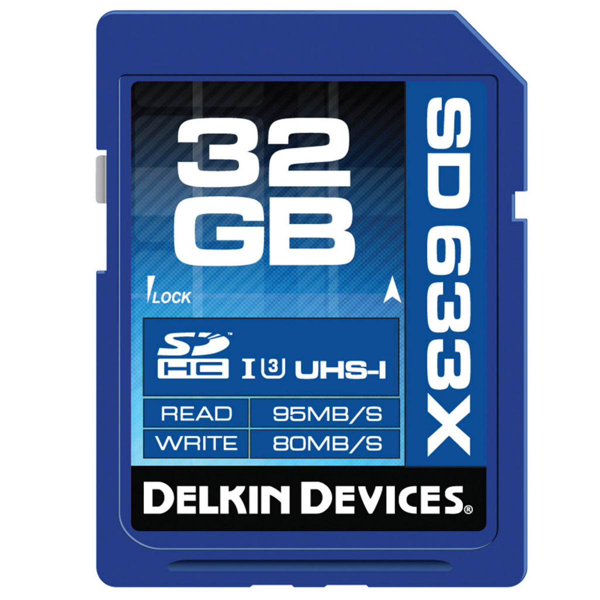 Delkin 32GB 633X SD UHS-1 Memory Card