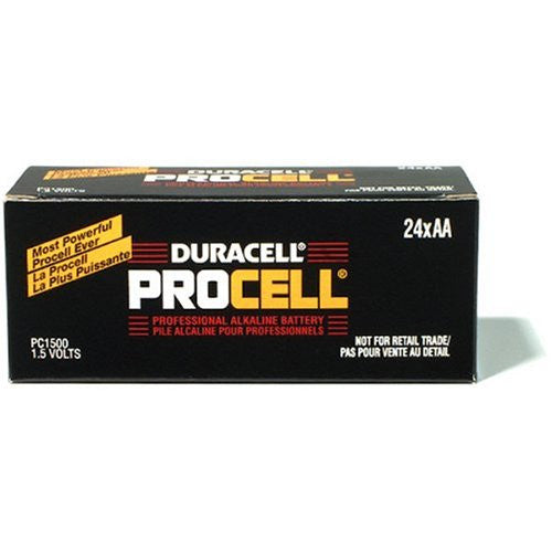 Duracell Procell AA Battery (24 Pack), camera batteries & chargers, Duracell - Pictureline 