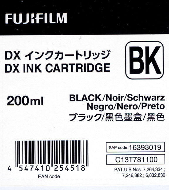 Fuji DX100 Ink Cartridge Black, printers ink small format, Fujifilm - Pictureline 